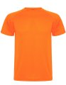 Kinder Sportshirt Montecarlo Roly CA0425 Fluo Oranje